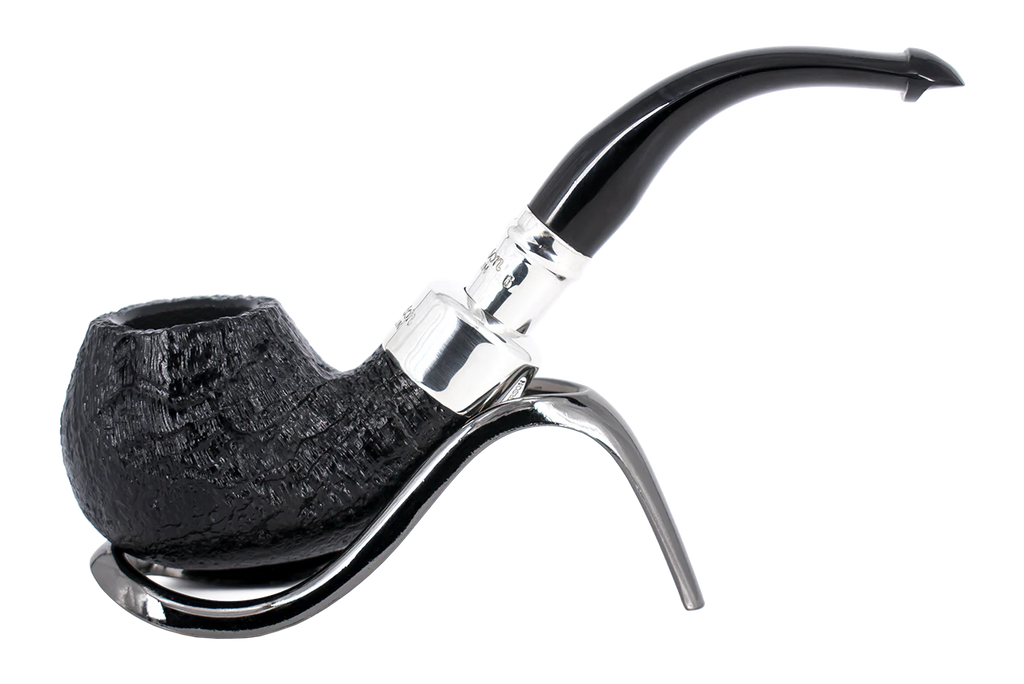 Peterson of Dublin System Spigot Sandblasted Briar Pipe - Shape 303