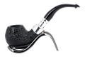 Peterson of Dublin System Spigot Sandblasted Briar Pipe - Shape 303