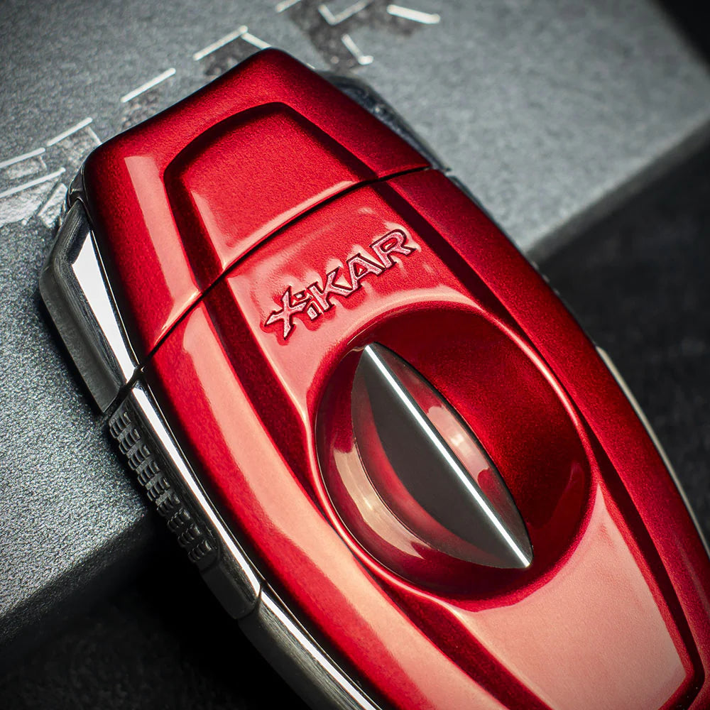 Xikar Flip Dual Cigar Cutter - Red