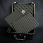 Sikarlan "Go Anywhere" Travel Humidor - 40 Cigar Capacity Black