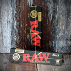 RAW | King Size Slim Rolling Papers | Black | Bundle of 2