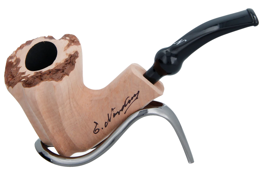 Erik Nording Signature Smooth Briar Pipe - No.10