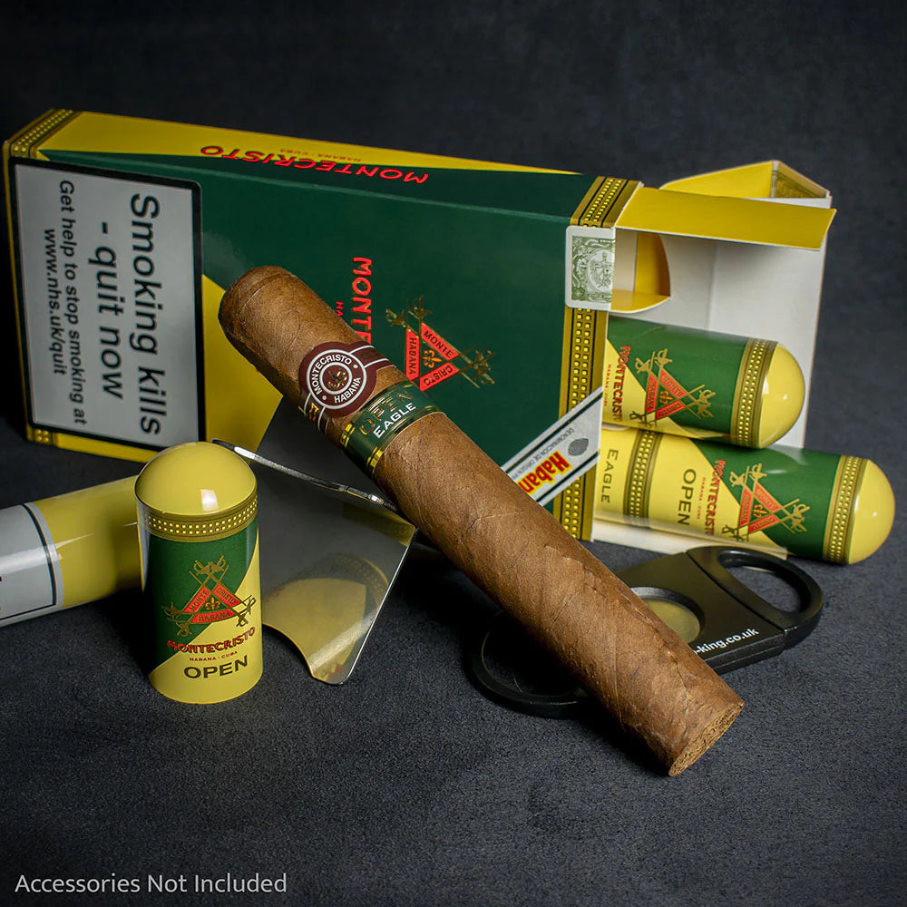 Montecristo Open Eagle Tubos Cuban Cigar - Single