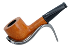 Savinelli Mini -  Smooth Briar Smoking Pipe - Shape 128 (6mm)