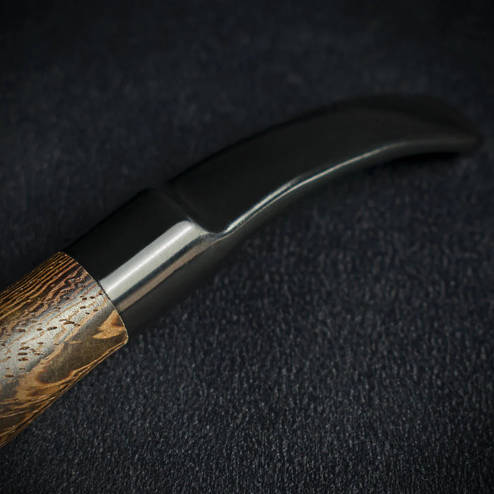 Smoke-King 9mm Brown Wenge Wood Budget Pipe - Bent