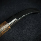 Smoke-King 9mm Brown Wenge Wood Budget Pipe - Bent