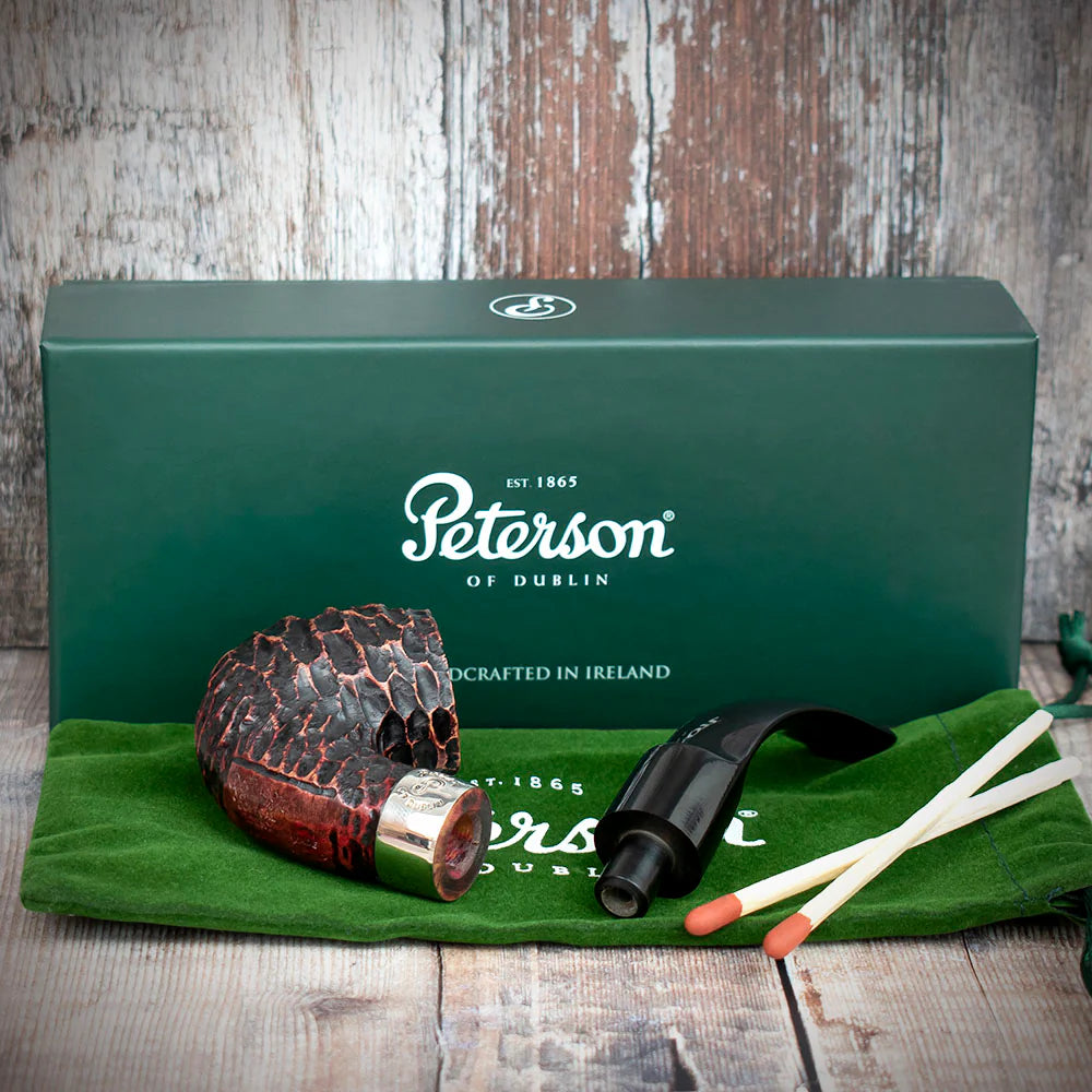 Peterson of Dublin Donegal Rocky Briar Smoking Pipe - Shape No.221