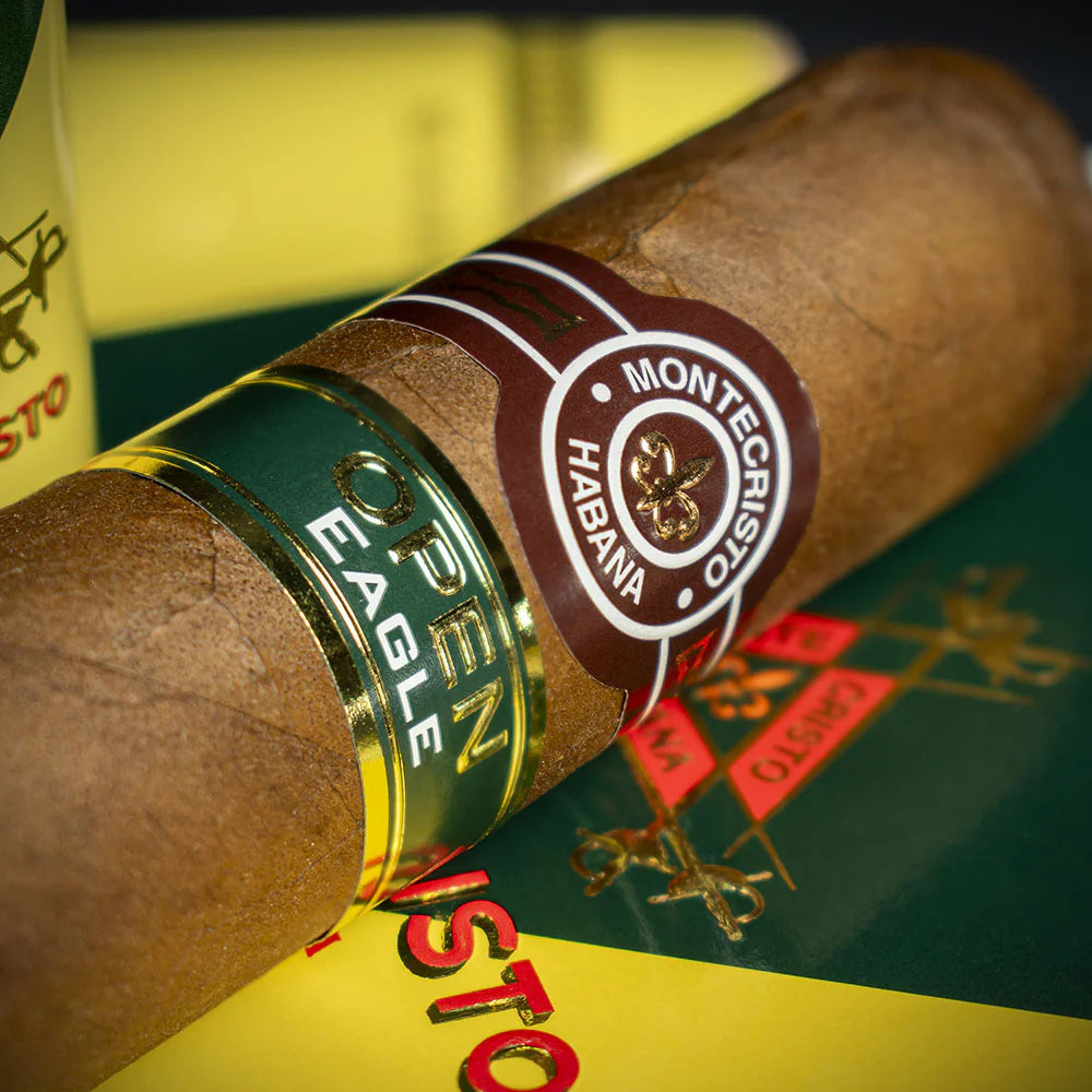 Montecristo Open Eagle Tubos Cuban Cigar - Single
