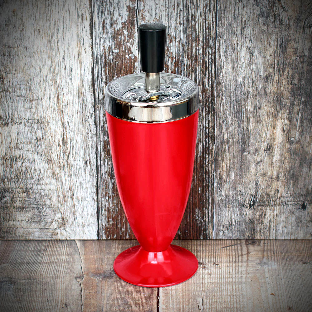 Spinner Ashtray - Red - 6cm