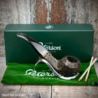 Peterson of Dublin Aran Rusticated Briar Smoking Pipe - Shape No.80s