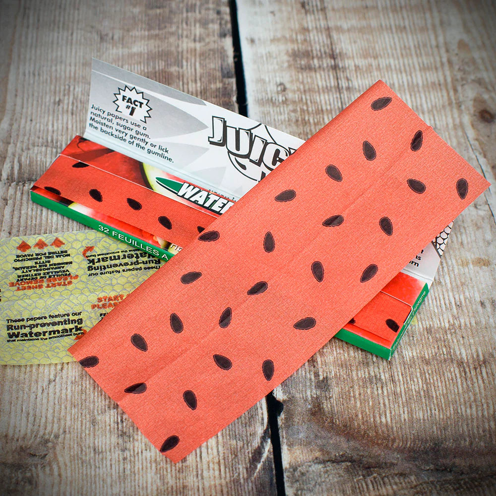 Juicy Jay's King Size Slim Rolling Papers - Watermelon