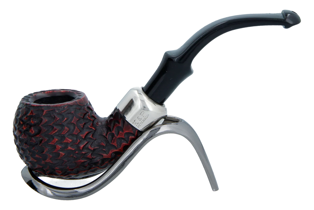 Peterson of Dublin System Rustic Briar Smoking Pipe - Shape No.303