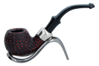 Peterson of Dublin System Rustic Briar Smoking Pipe - Shape No.303