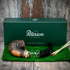 Peterson of Dublin St. Patrick's Day 2023 Limited Edition Rusticated Briar Smoking Pipe - Shape 221