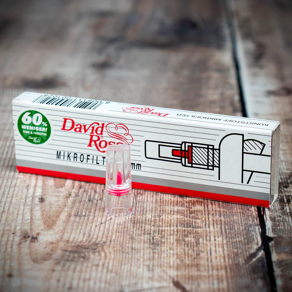 David Ross Cigarette Filters - Standard 8mm