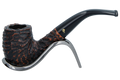 Peterson of Dublin Aran Rusticated Briar Smoking Pipe - Shape No.69