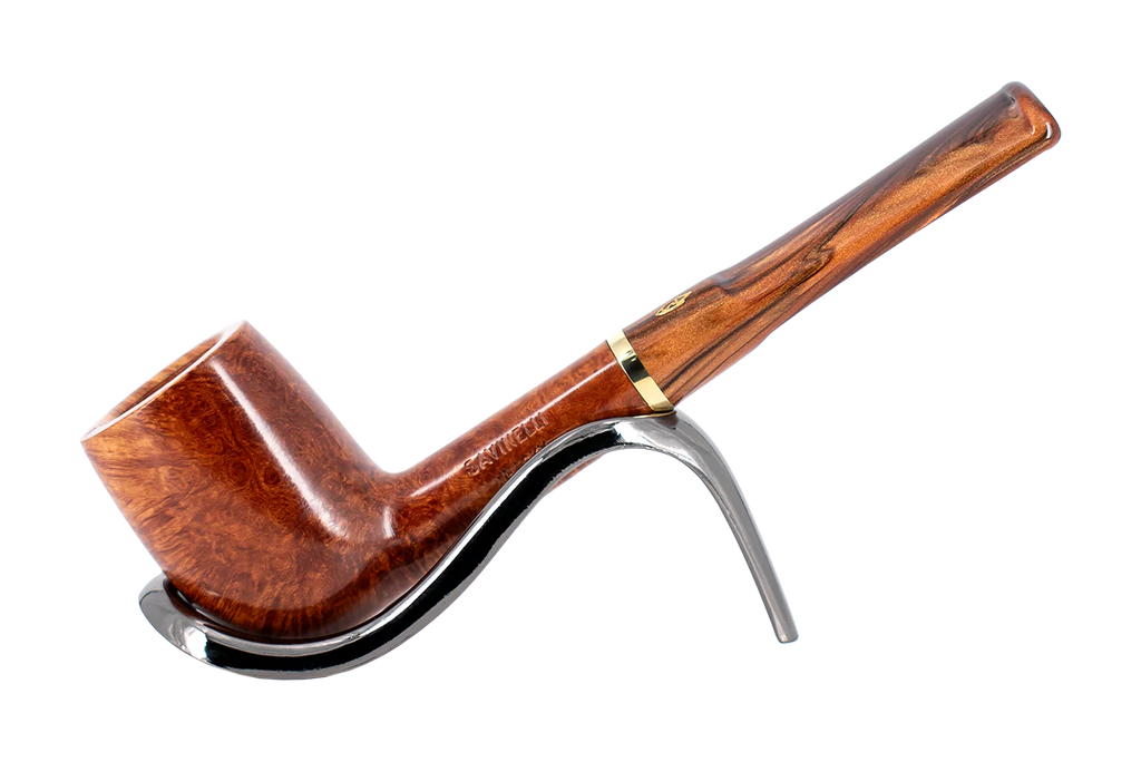 Savinelli Whiskey Natural Smooth 110 - 6mm Briar Pipe