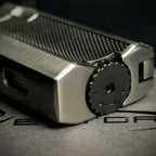 Vector VMotion Twin Jet Flame Lighter With Punch Cutter - Gunmetal