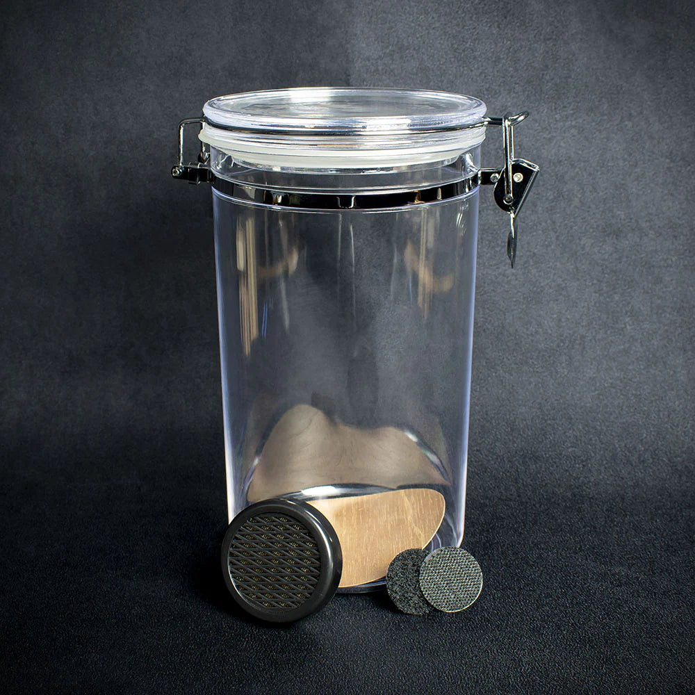 Acrylic Cigar Humidor Jar - 22 Cigars
