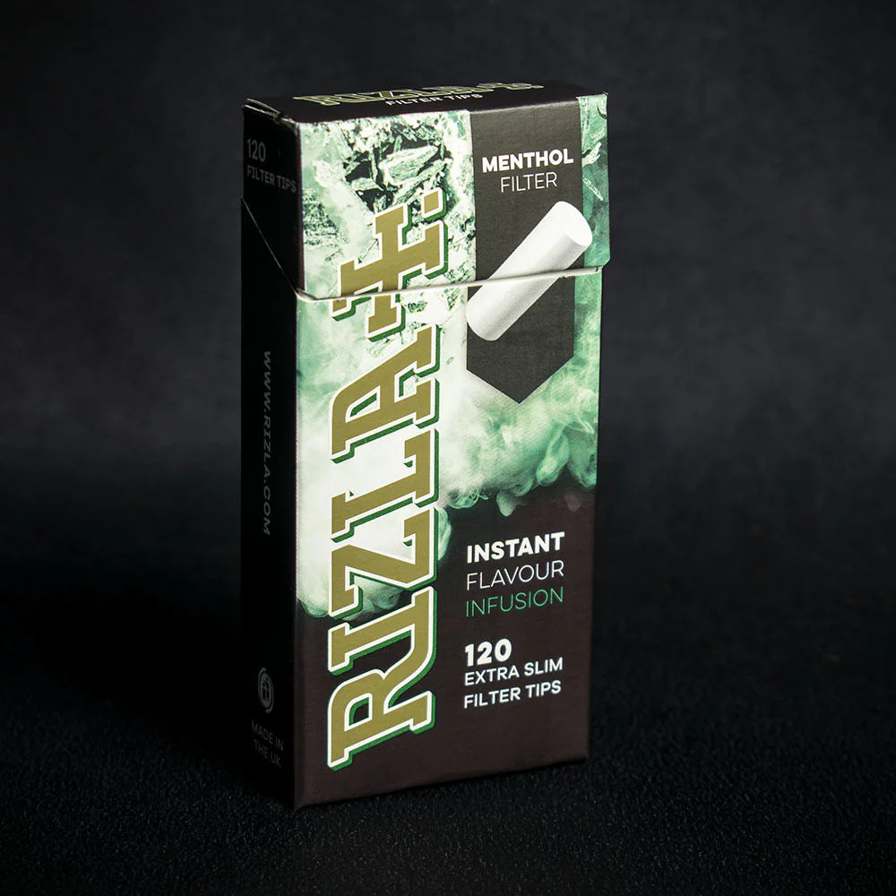 Rizla Menthol Extra Slim Filter Tips 120's