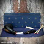 Savinelli Lollo Black (Nera) Sandblast 01 - 6mm Briar Pipe