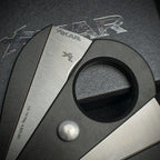 Xikar Xi80 Black Double Blade Guillotine Cigar Cutter