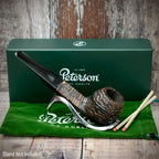 Peterson of Dublin Aran Rusticated Briar Smoking Pipe - Shape No.150