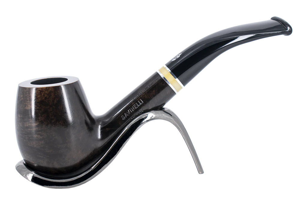 Savinelli Oscar Liscia Marrone Scuro 670KS - Briar Pipe