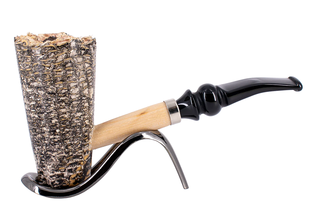 Missouri Meerschaum Freehand Corn Cob Pipe