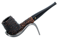 Peterson of Dublin Aran Rusticated Briar Smoking Pipe - Shape No.06