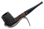 Peterson of Dublin Aran Rusticated Briar Smoking Pipe - Shape No.06