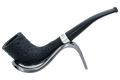 Peterson of Dublin Cara Sandblasted Briar Smoking Pipe - Shape 268