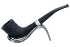 Peterson of Dublin Cara Sandblasted Briar Smoking Pipe - Shape 268
