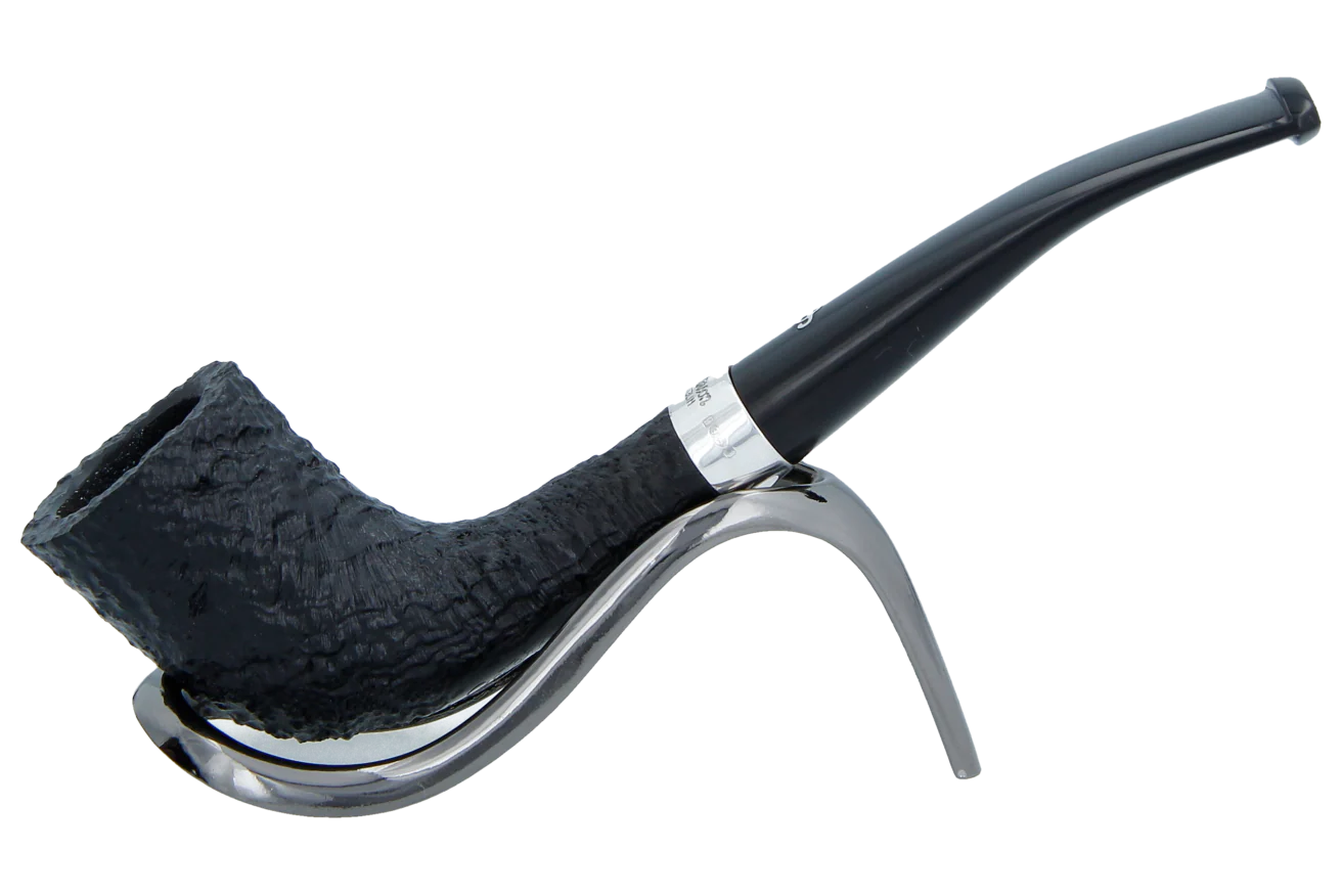 Peterson of Dublin Cara Sandblasted Briar Smoking Pipe - Shape 268