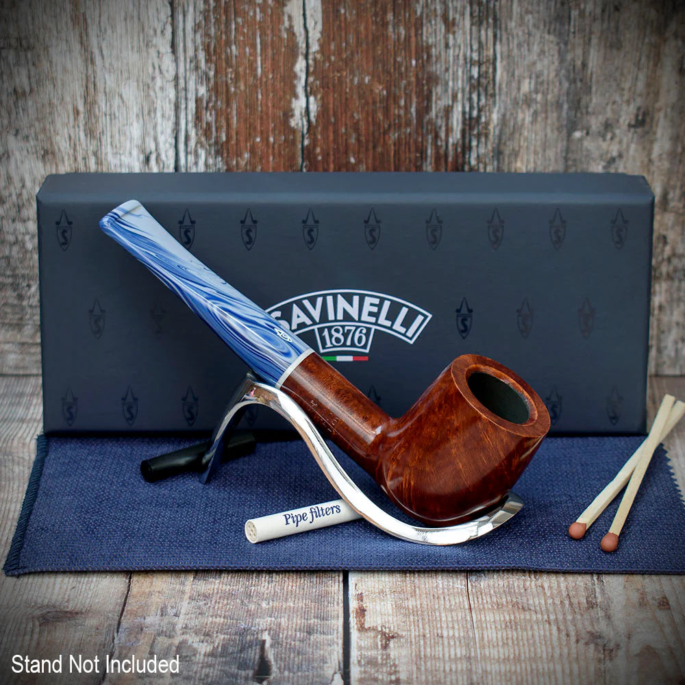 Savinelli Oceano Smooth 106 - 6mm Briar Pipe