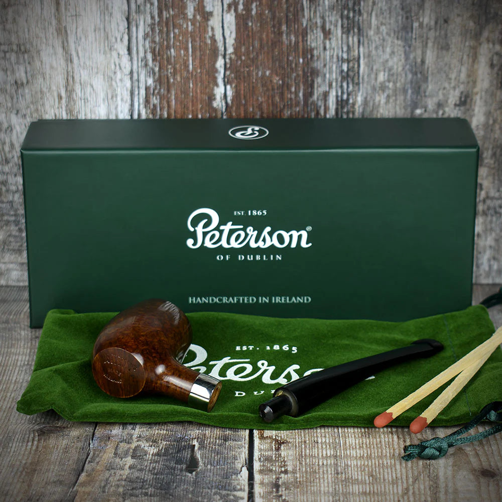 Peterson of Dublin Speciality Barrel Smooth Briar Smoking Pipe
