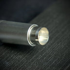Satin Silver Metal Cigar Drill Spike Nubber & Double Punch - Draw Enhancer Tool