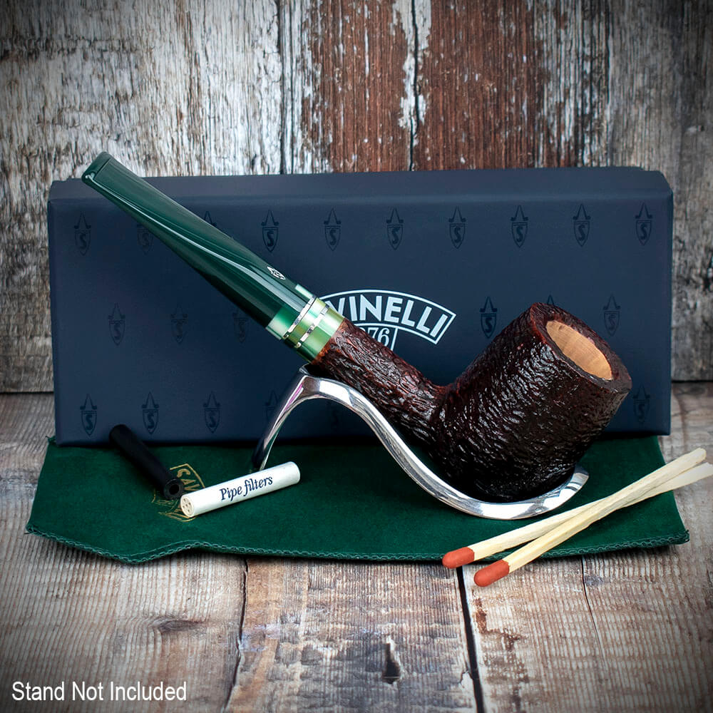 Savinelli Foresta Rusticated 111 - 6mm Briar Pipe