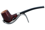 Rattrays Slainte Briar Smoking Pipe - Burgundy