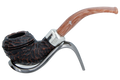 Peterson of Dublin Derry Rusticated Briar Smoking Pipe - Shape 999 - 9mm