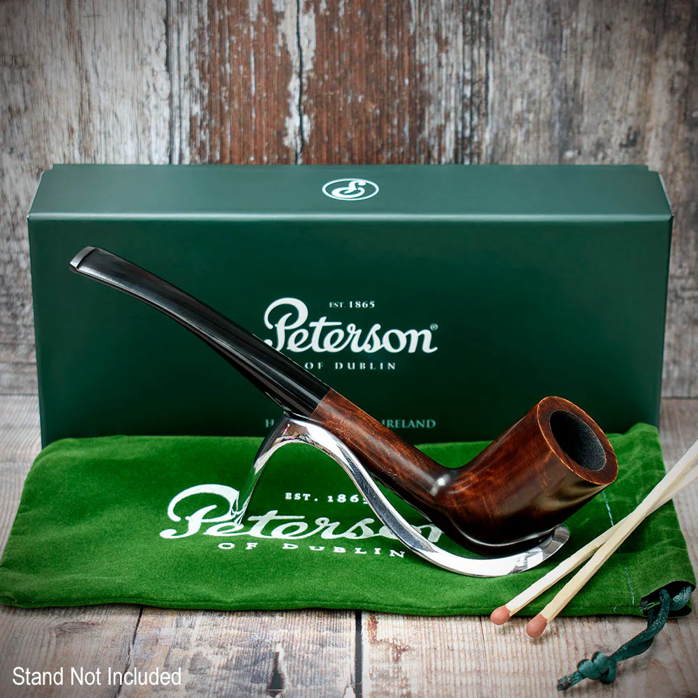 Peterson of Dublin Aran Briar Smoking Pipe - Shape No.124