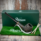 Peterson of Dublin Aran Rusticated Briar Smoking Pipe - Shape No.86