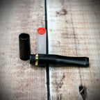 Denicotea Standard Cigarette Holder - 20225 Black/Gold Band