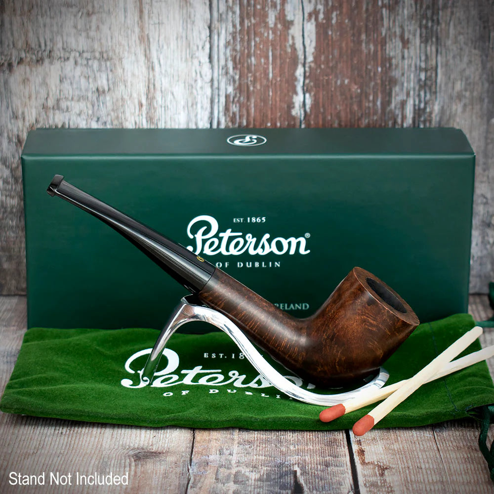 Peterson of Dublin Aran Briar Smoking Pipe - Shape No.268