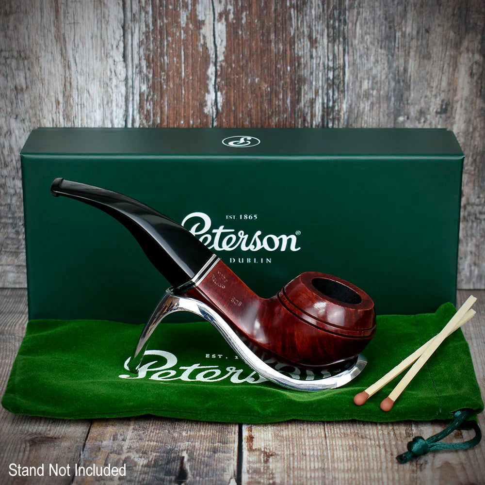 Peterson of Dublin Killarney Red Briar Smoking Pipe - Shape No.80s