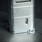 Xikar Allume Single Jet Cigar Lighter - Silver