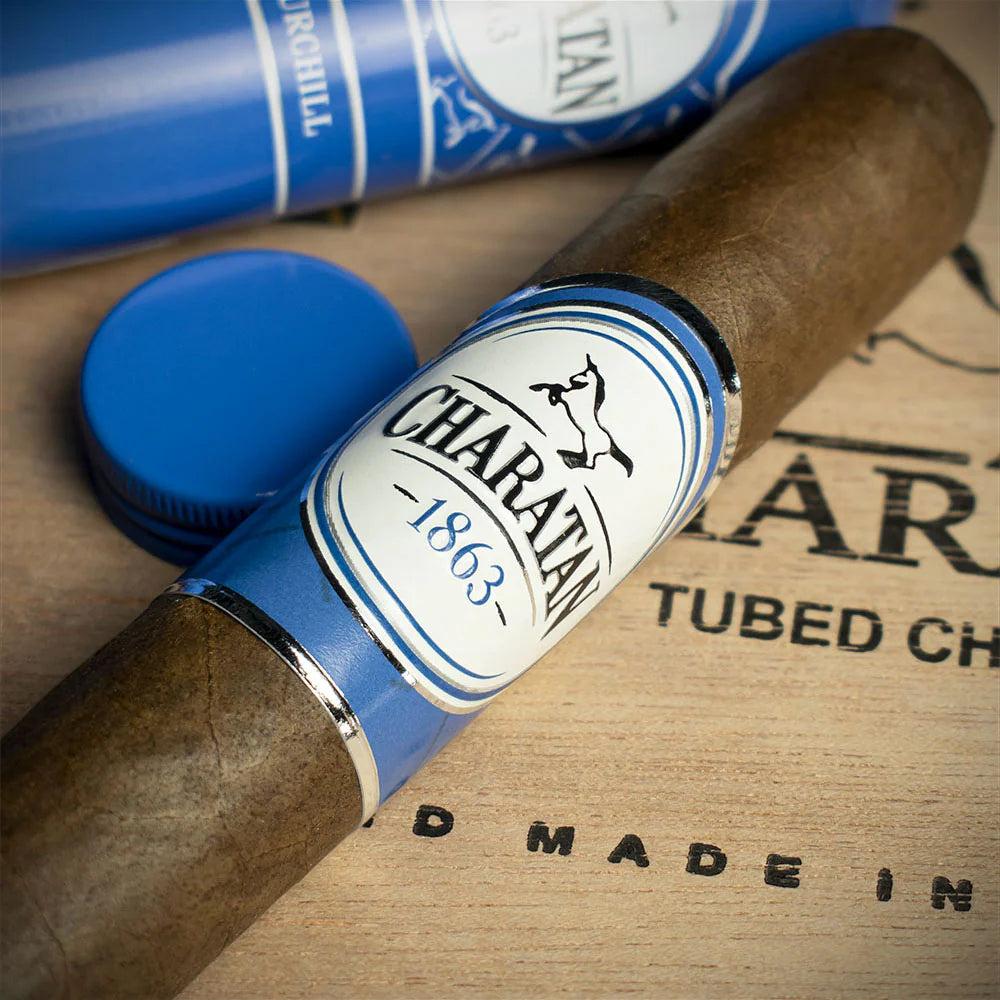 Charatan Tubed Churchill Cigar - Single