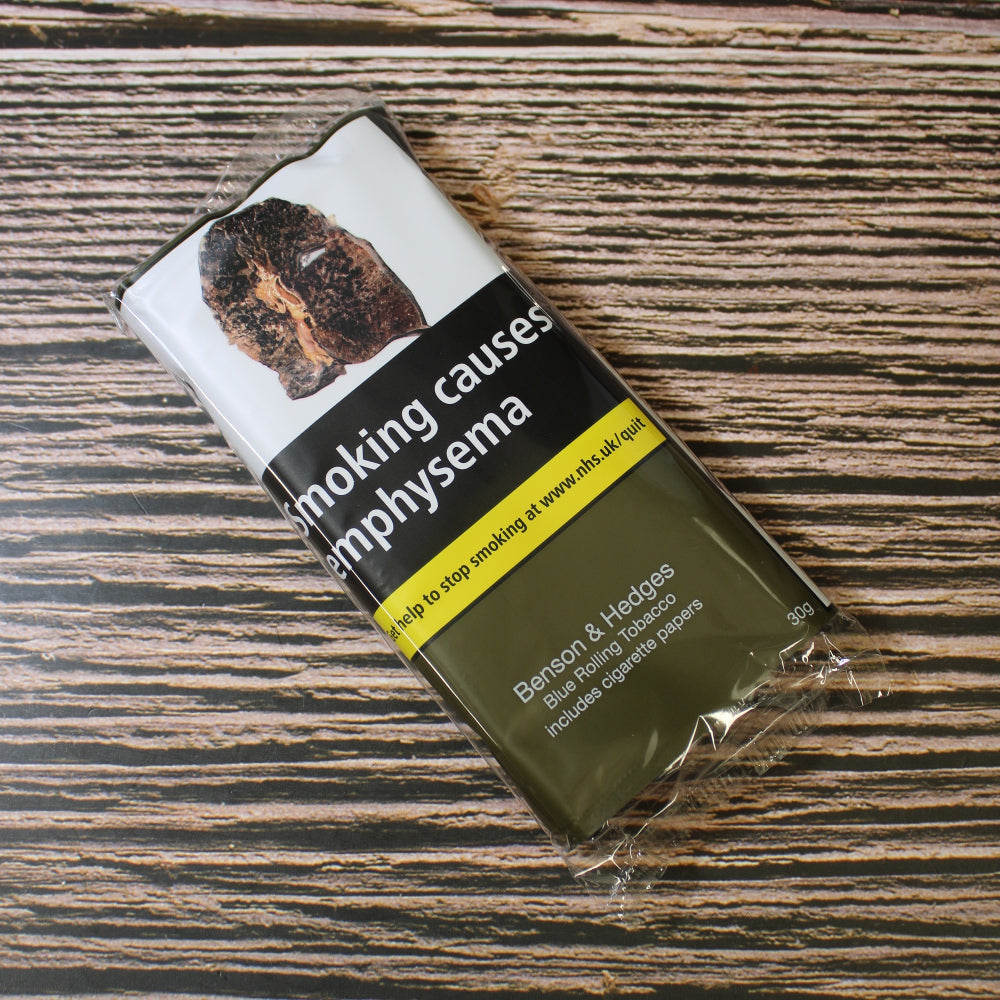 Benson & Hedges Blue Hand Rolling Tobacco  Pouch - End of Line